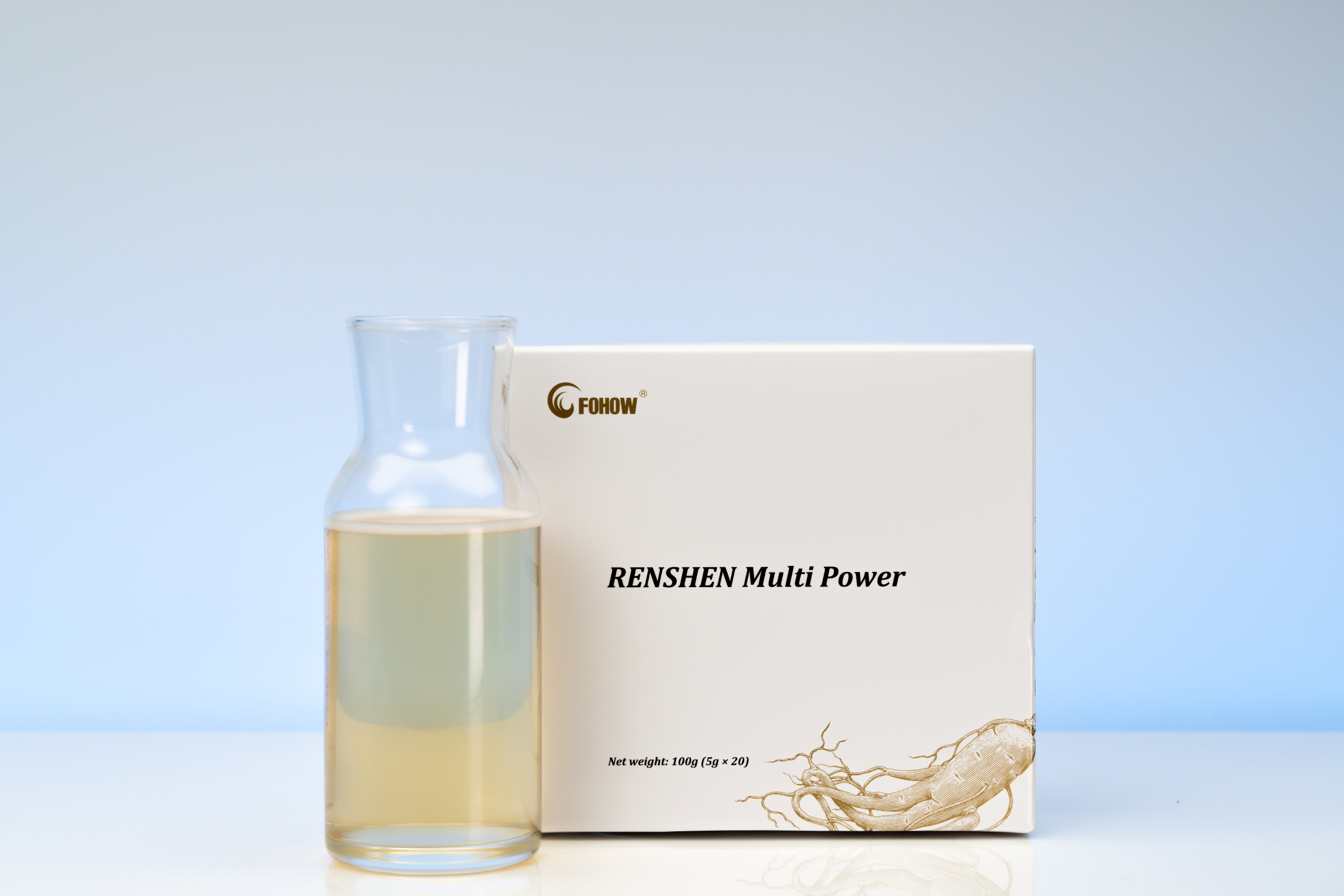 Renshen Multi Power Instant drink with ginseng peptides