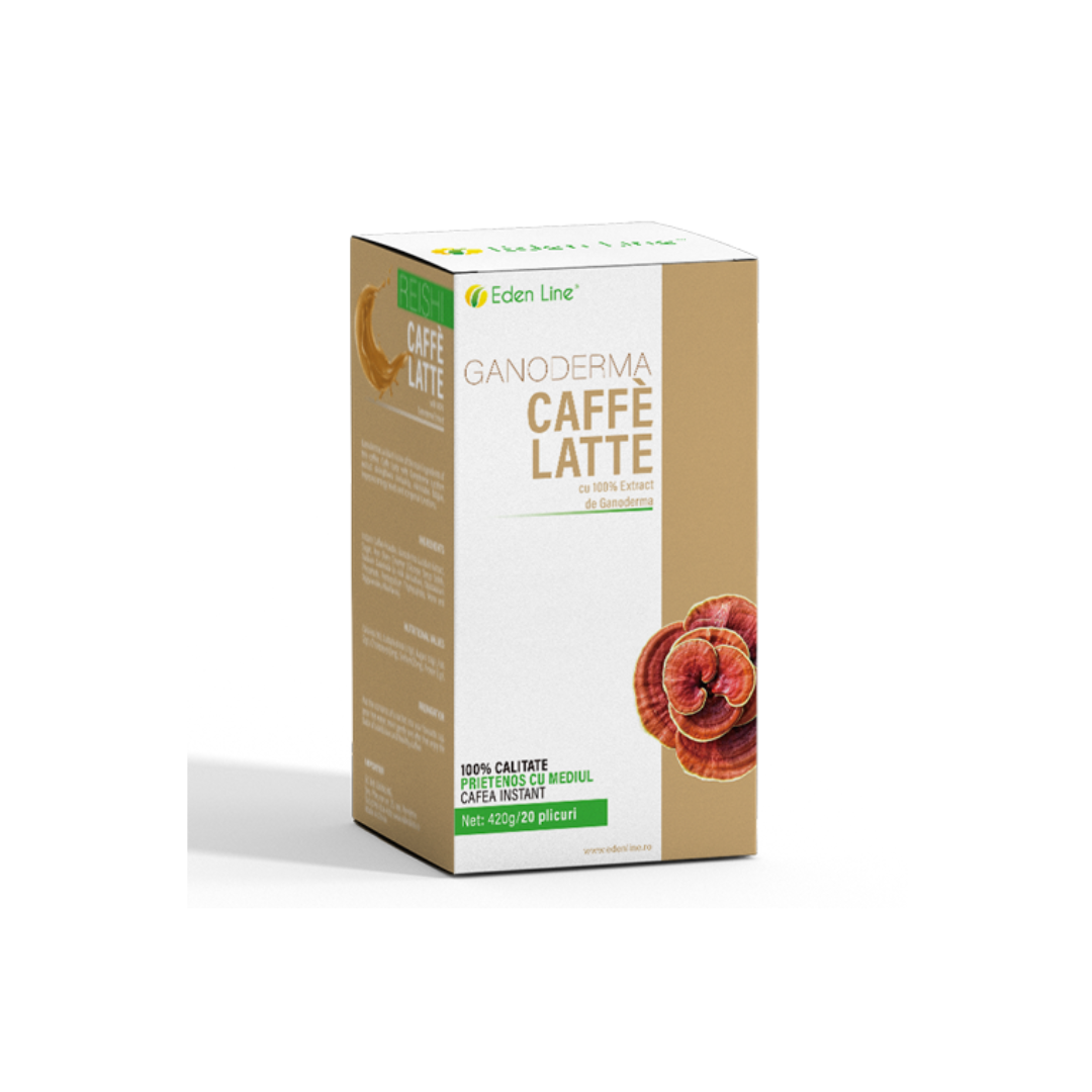 Cafea Latte cu Ganoderma (20 plicuri)