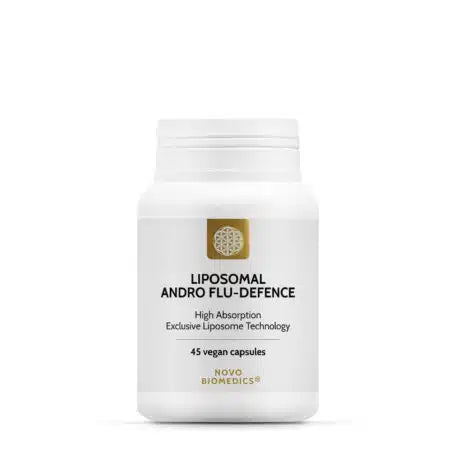 Supliment Andrographis, Liposomal Andro Flu-Defence, 45 Capsule vegane, 400 mg Complex (40 mg Activ), Novo Biomedics