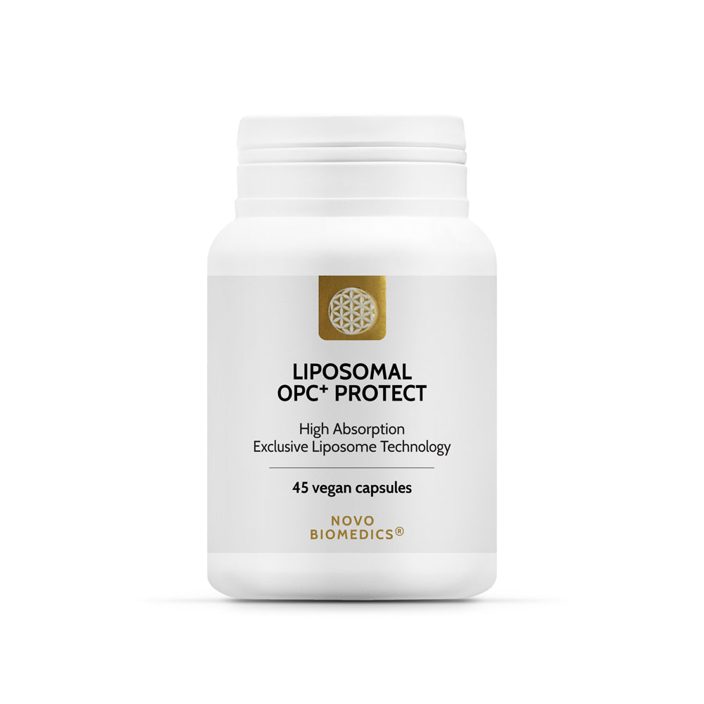 Supliment OPC, Liposomal OPC Protect, 45 Capsule vegane, 160 mg Complex (152 mg Activ), Novo Biomedics
