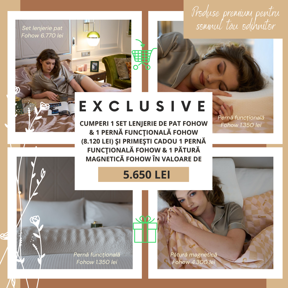 Exclusive fohow restful sleep package