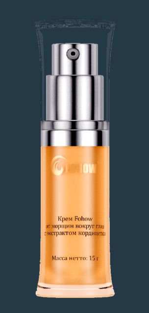 FOHOW Cremă Antirid pentru Ochi cu Extract de Cordyceps